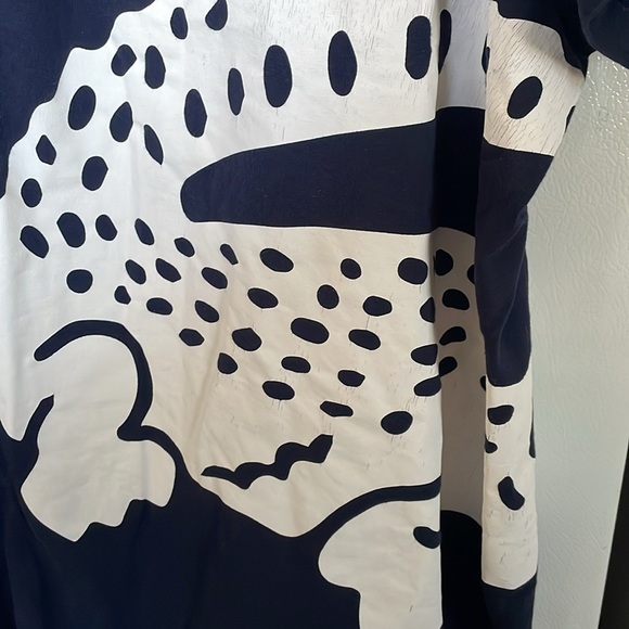 Lacoste Men’s Navy Jersey T-Shirt with a big Lacoste Crocodile Logo us:3XL fr:8 - Picture 4 of 5